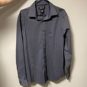 Solid grey Kirkland dress shirt brand new